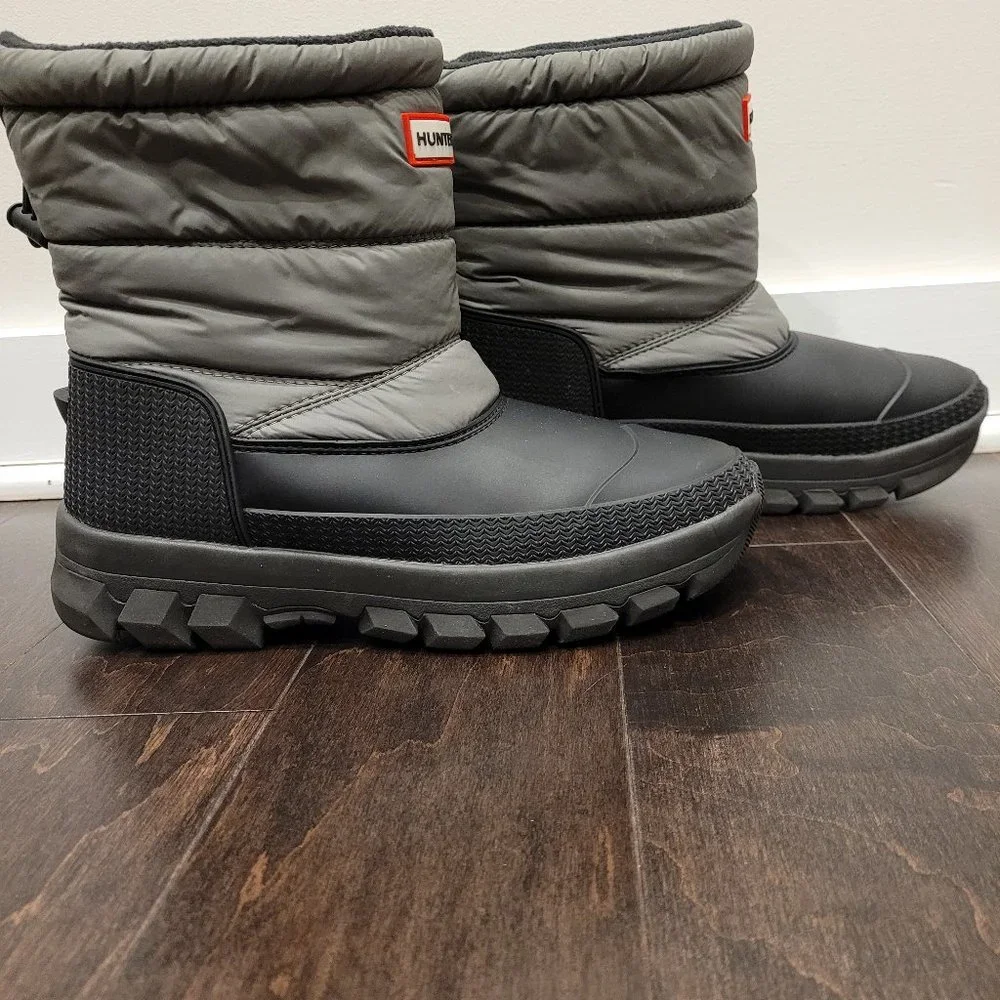 HUNTER Women's Intrepid Insulated Short Snow Boots BNWT Size 7 - Picture 4 of 12